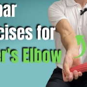 Flexbar exercises for Golfer's Elbow