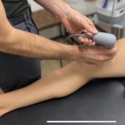 Shockwave therapy for knee pain